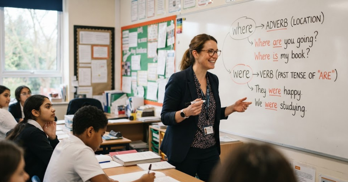 Where or Were: What’s the Difference?