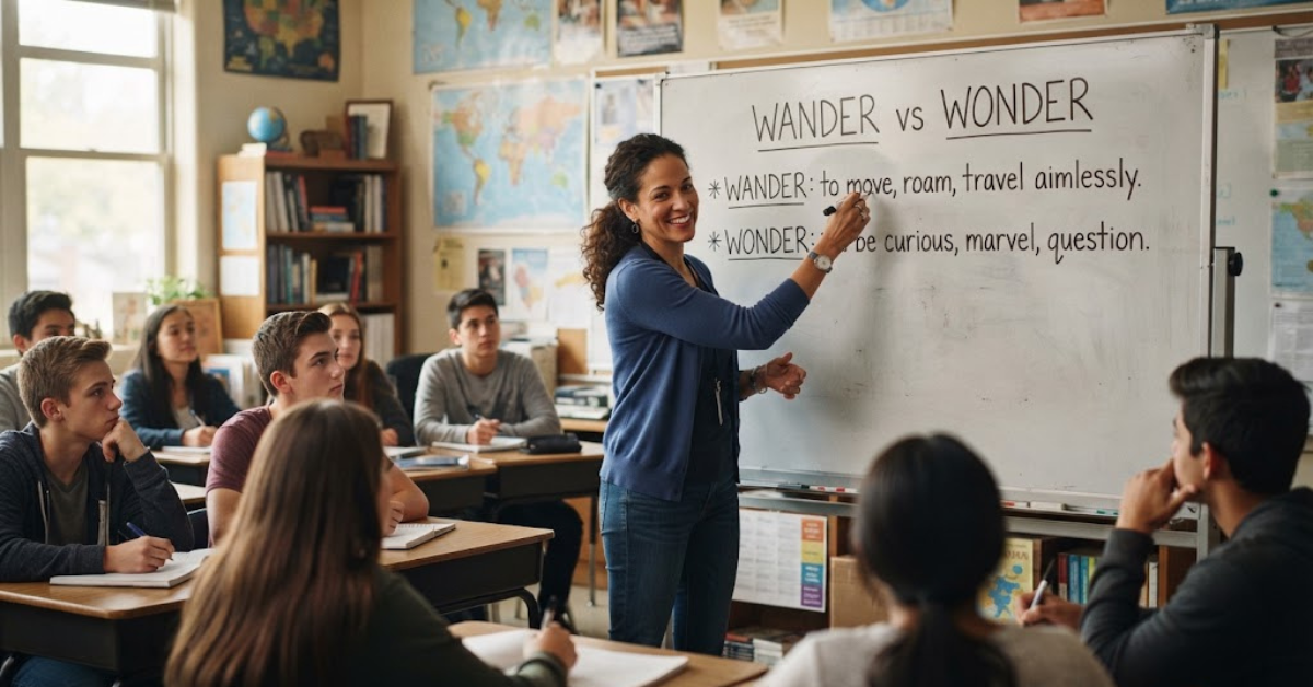 Wander vs Wonder: What’s the Difference?