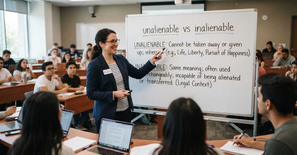 Unalienable vs Inalienable: What’s the Difference?