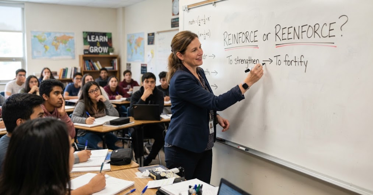 Reinforce or Reenforce: Which Spelling Is Correct?