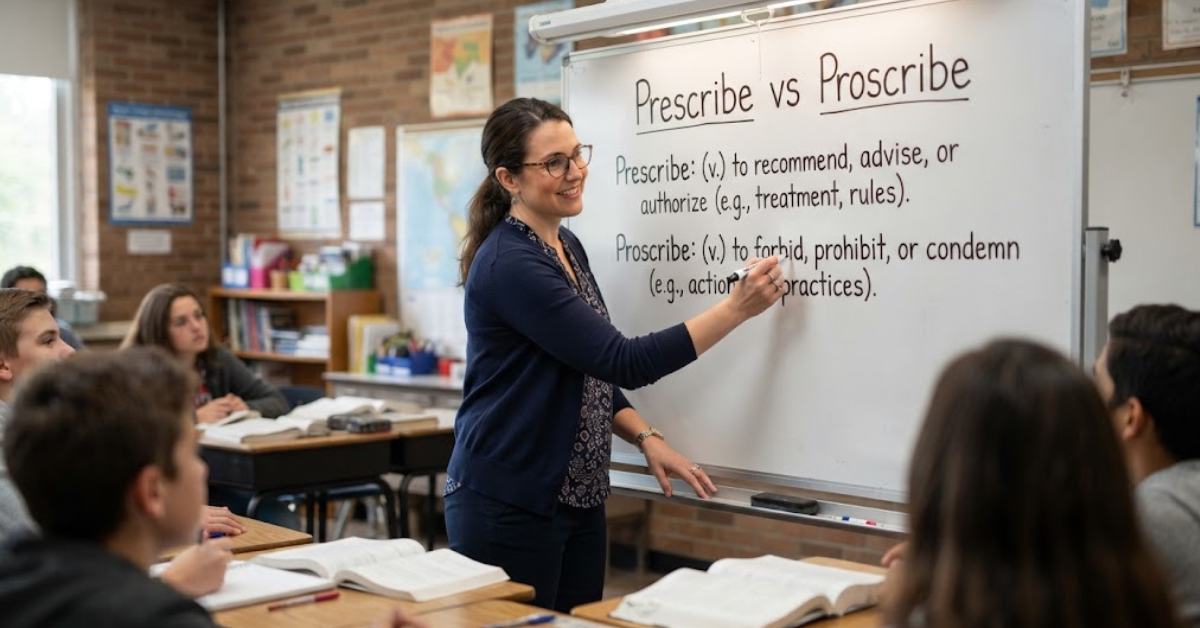 Prescribe vs Proscribe: What’s the Difference?