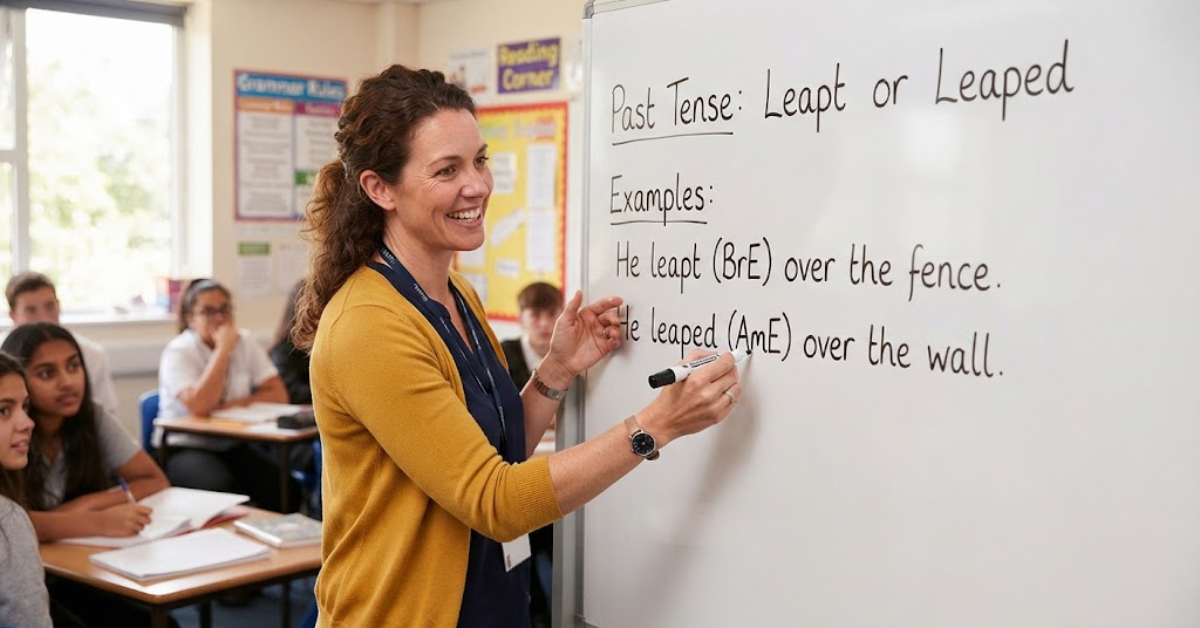 Leapt or Leaped: Which One Is Correct?