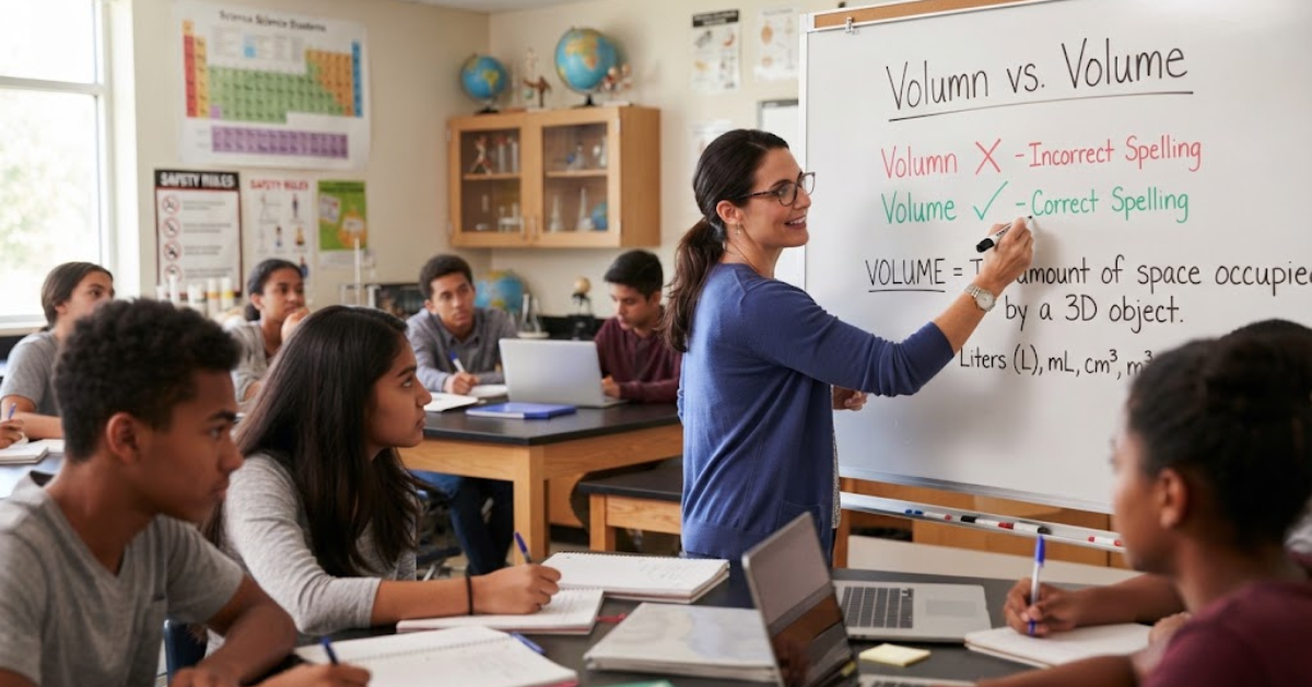 Volumn vs Volume: Which Spelling Is Correct?