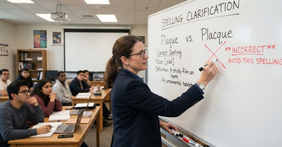 Plaque vs Placque: Which Spelling Is Correct?