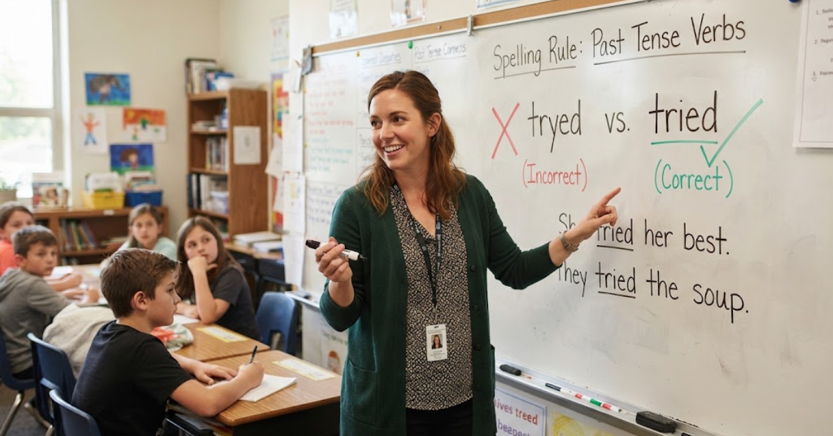 Tryed or Tried: Which Spelling Is Correct?