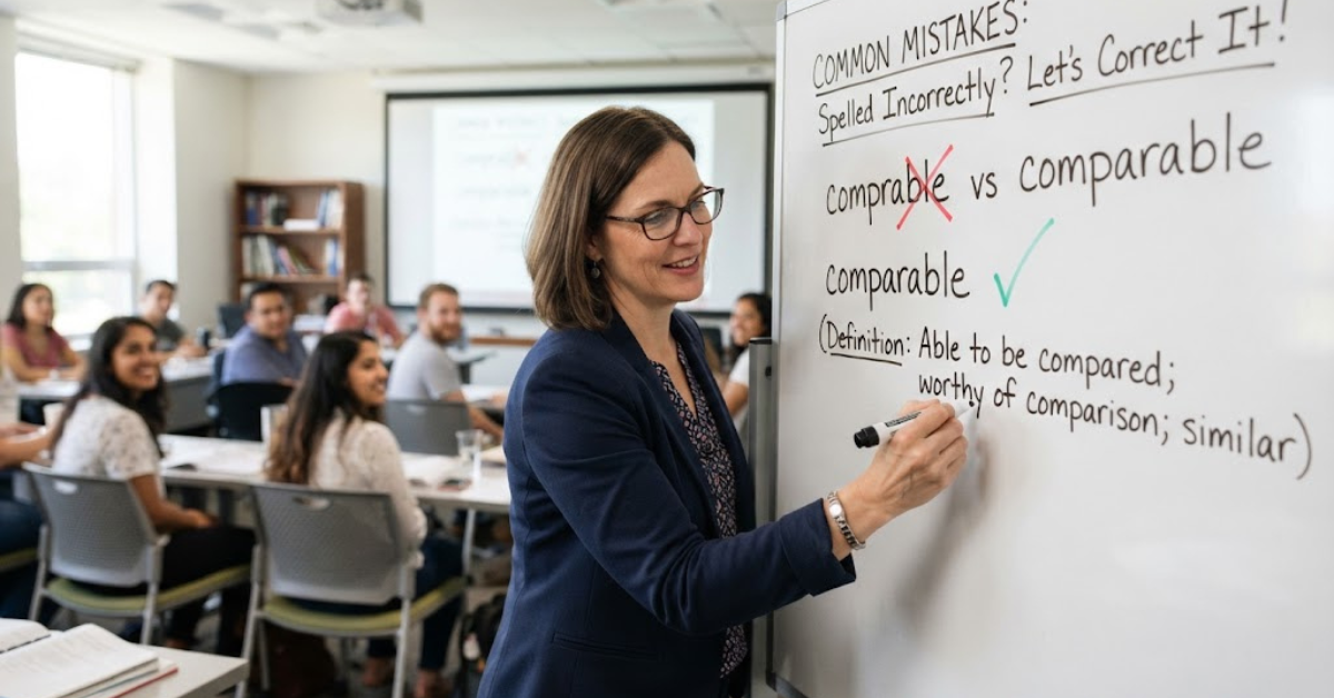 Comprable vs Comparable: Which Spelling Is Correct?