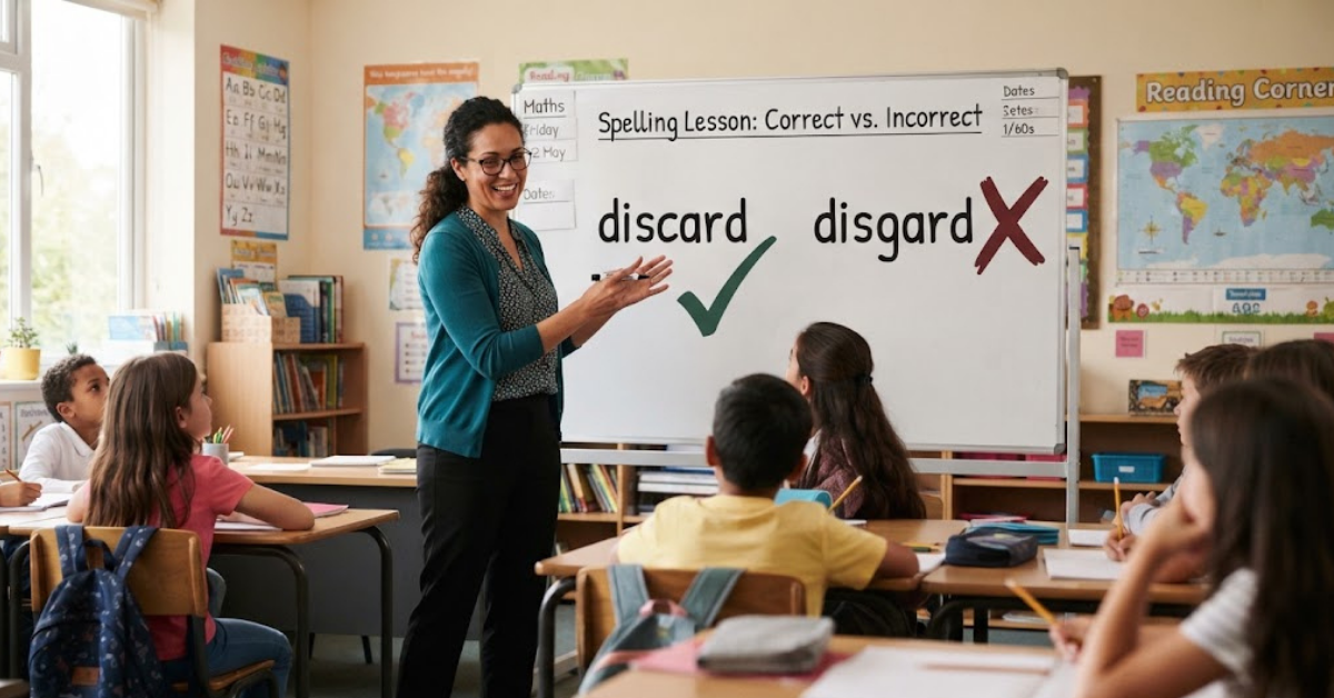 Disgard or Discard: Which Spelling Is Correct?