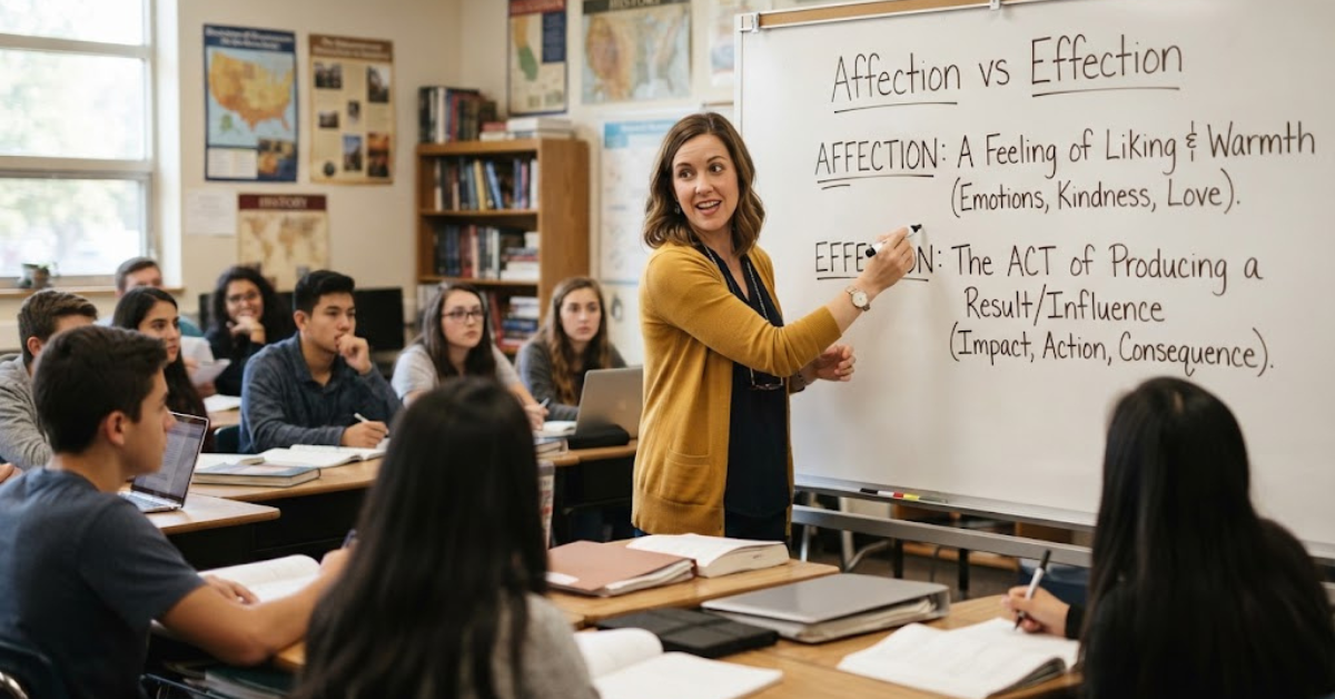 Affection vs Effection: Which Word Is Correct?