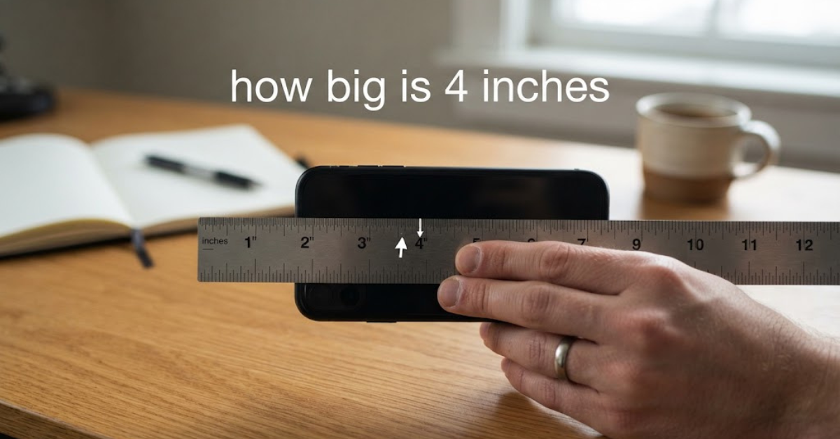 How Big Is 4 Inches? Simple Size Comparisons