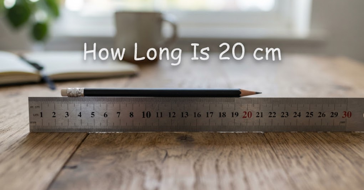 How Long Is 20 cm? Easy Everyday Comparisons
