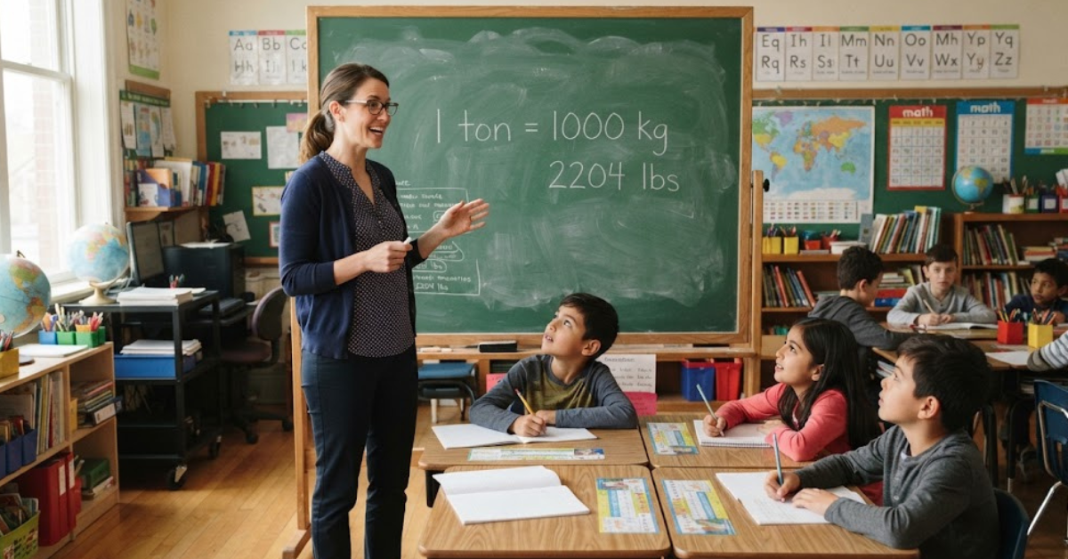 1 Ton: How Much Is a Ton in Pounds?