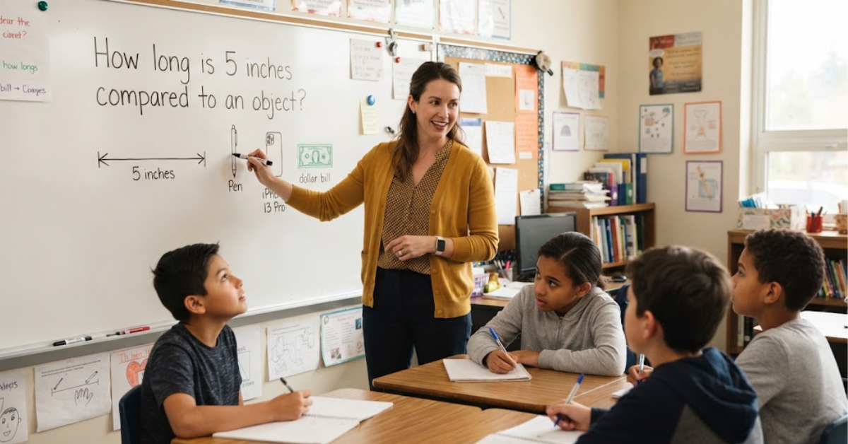 How Long Is 5 Inches Compared to an Object?