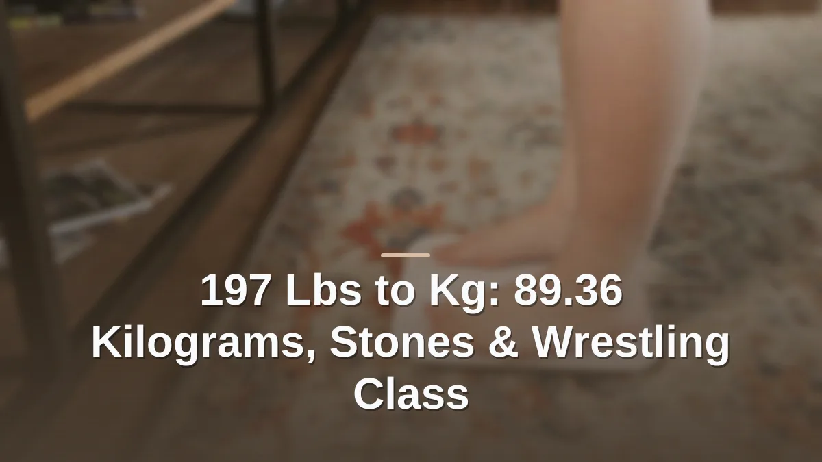 197 lbs to kg