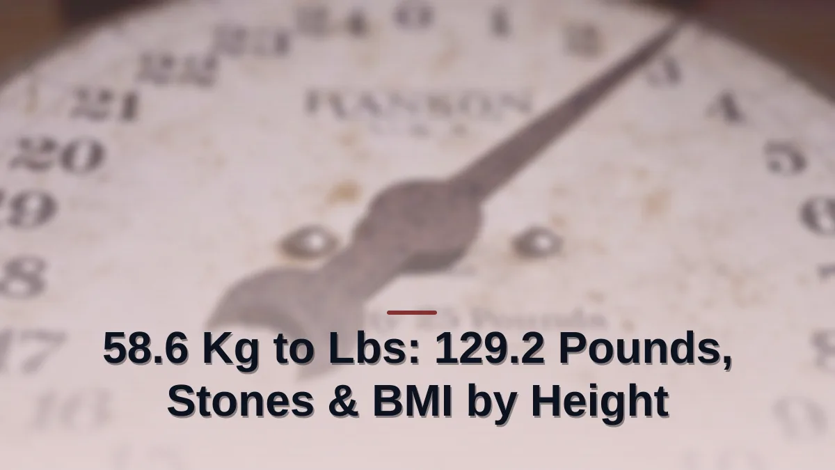 58.6 kg to lbs