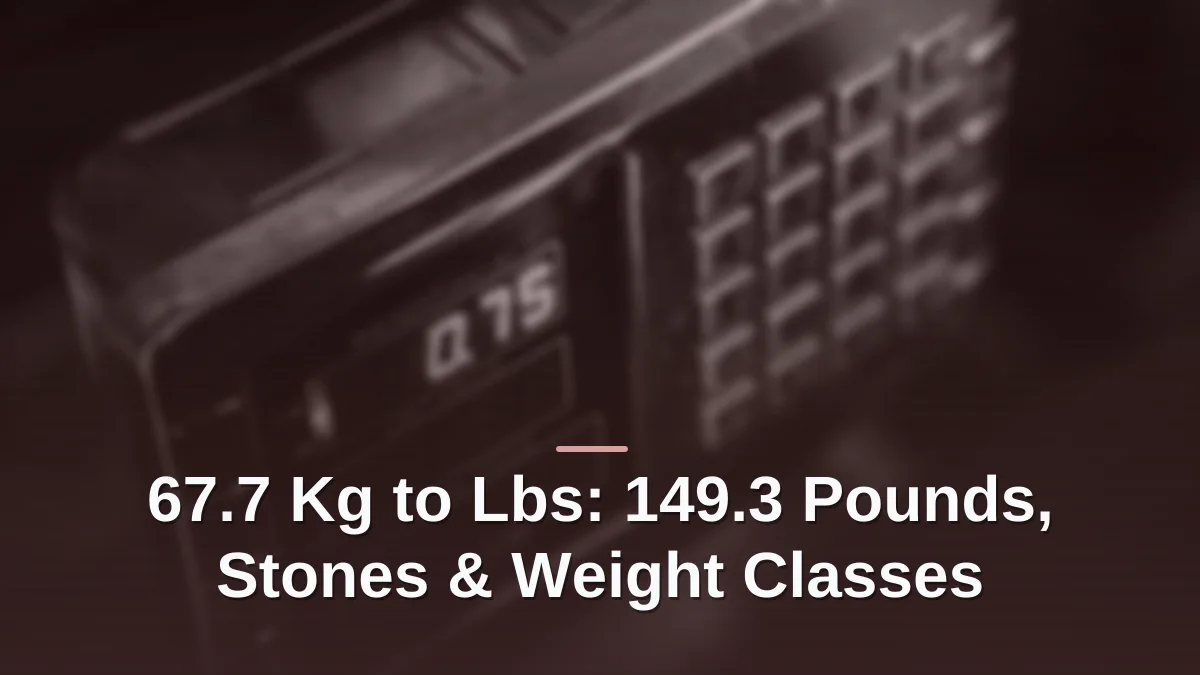 67.7 kg to lbs