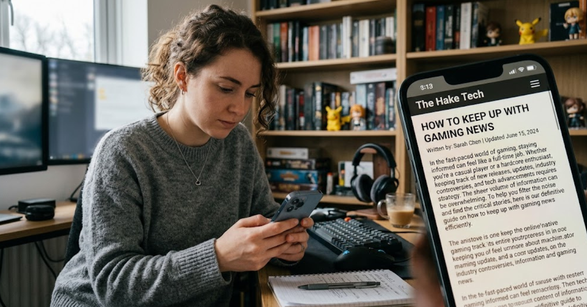 How to Keep Up With Gaming News TheHaketech: A Complete Guide