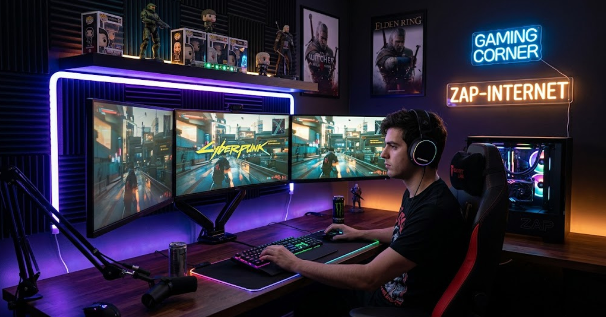 Gaming Corner Zap-Internet: Setup, Speed & Tips